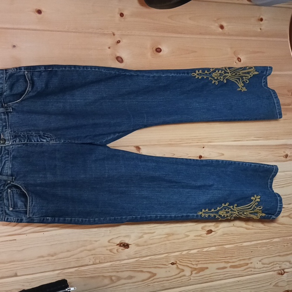 A.M.I. Embellished 5-pocket Jeans Vintage